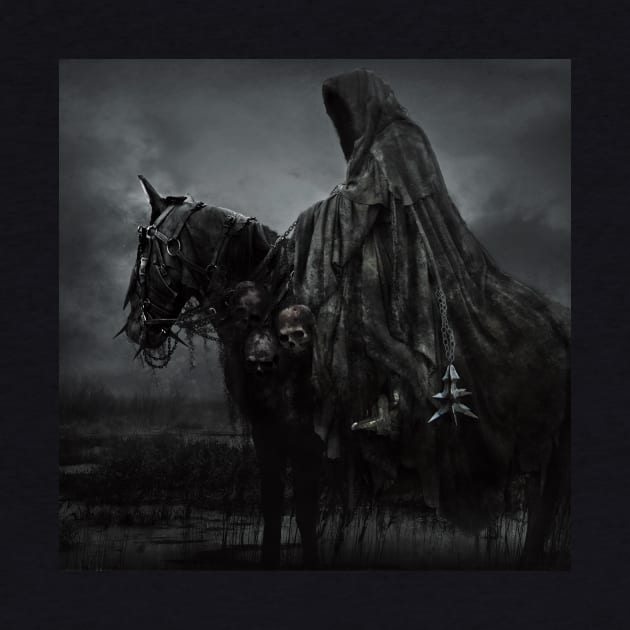 nazgul on horse by mustaphadesign